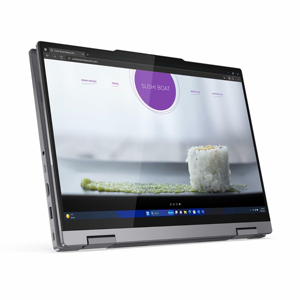 Lenovo ThinkBook 14 G4 IML 21MX0006US 14" Touchscreen Convertible 2 in 1 Notebook - WUXGA - Intel Core Ultra 5 125U - 16 GB - 512 GB SSD - English (US) Keyboard - Luna Gray
