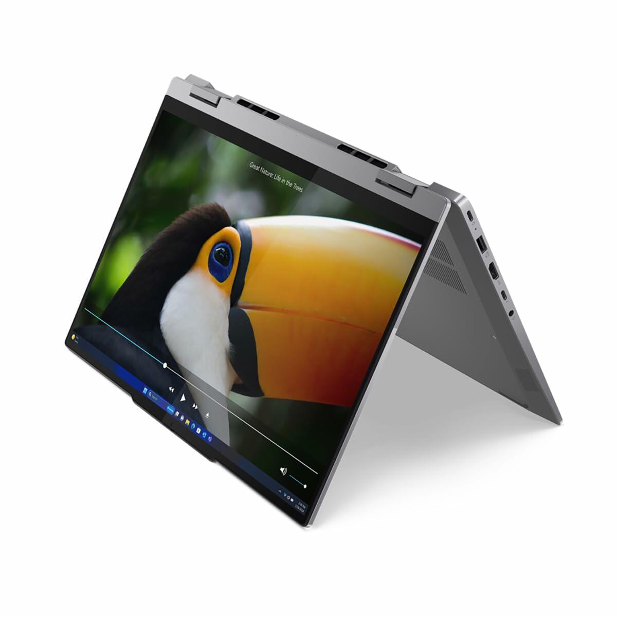 Lenovo ThinkBook 14 G4 IML 21MX0006US 14" Touchscreen Convertible 2 in 1 Notebook - WUXGA - Intel Core Ultra 5 125U - 16 GB - 512 GB SSD - English (US) Keyboard - Luna Gray