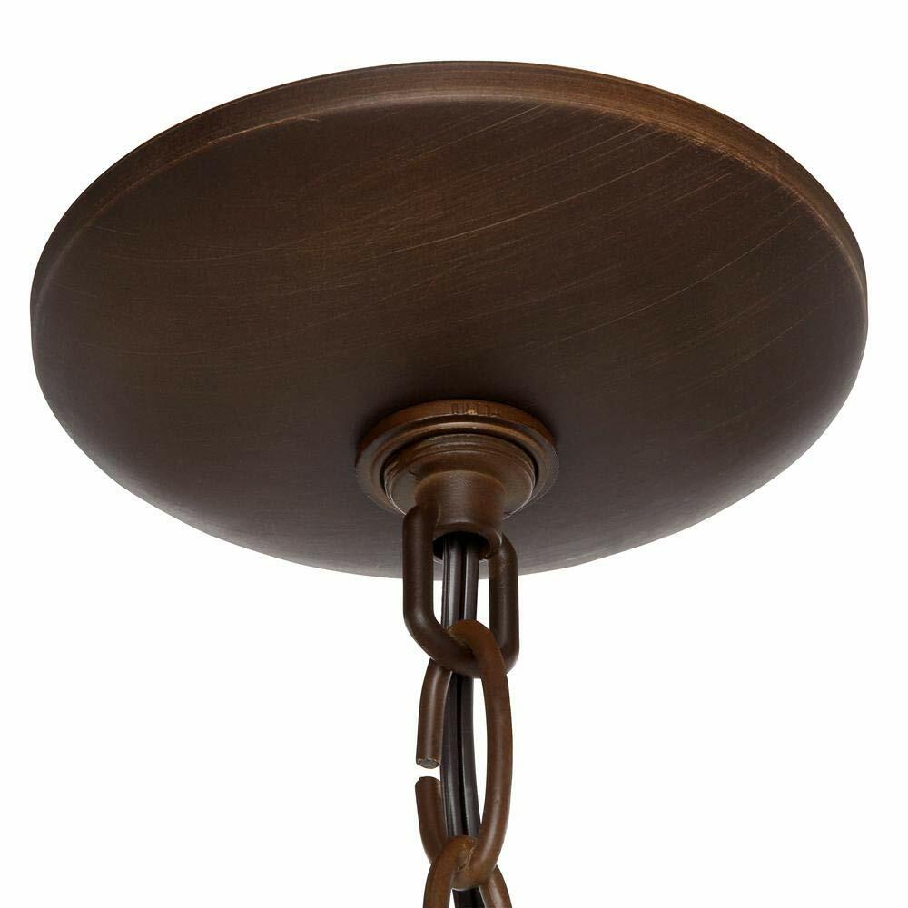 Home Decorators Collection 27030 1-Light Bronze & Champagne Pewter Mini Pendant