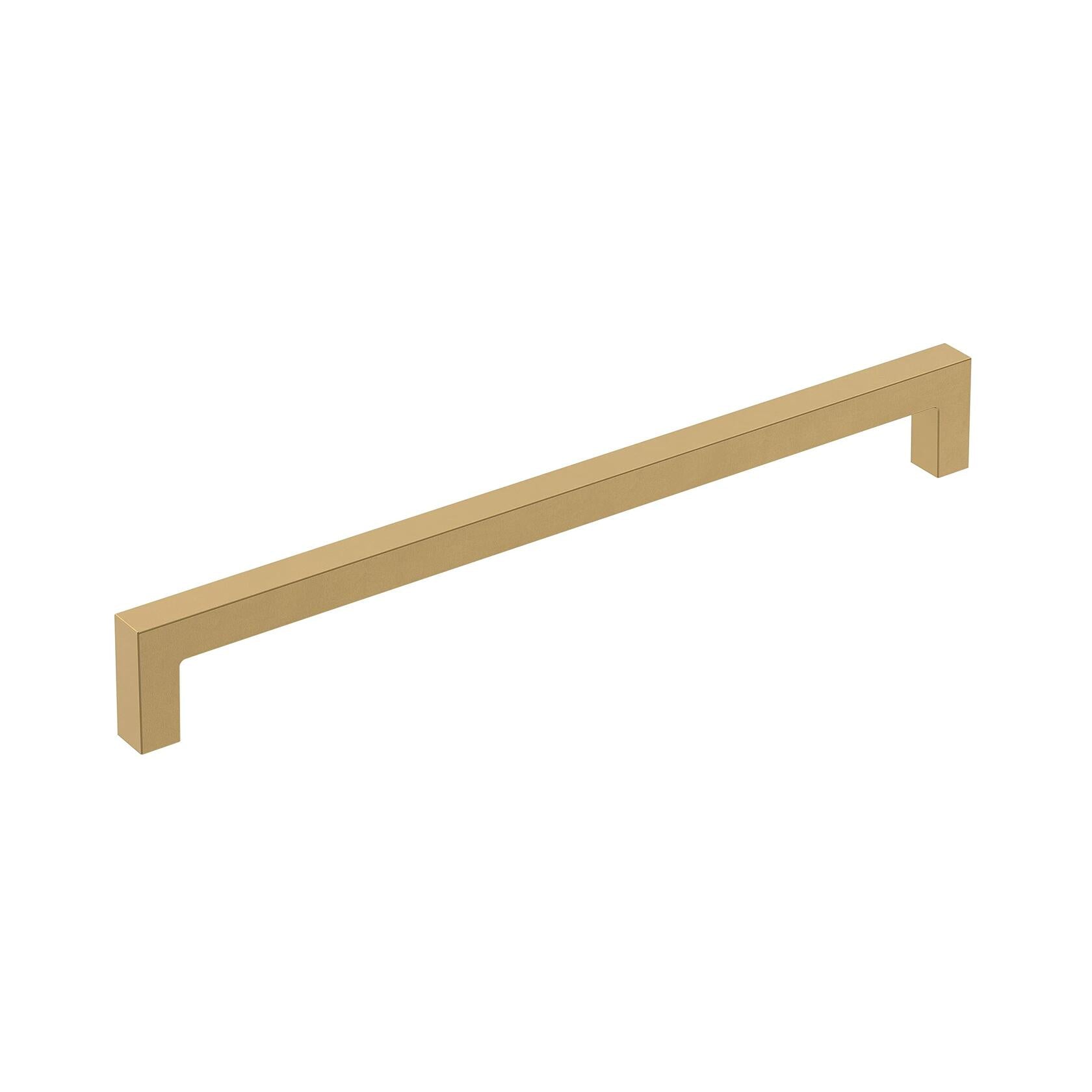 Amerock | Cabinet Pull | Champagne Bronze | 8-13/16 inch (224 mm) Center-to-Center | Monument | 1 Pack | Drawer Pull | Cabinet Handle | Cabinet Hardware