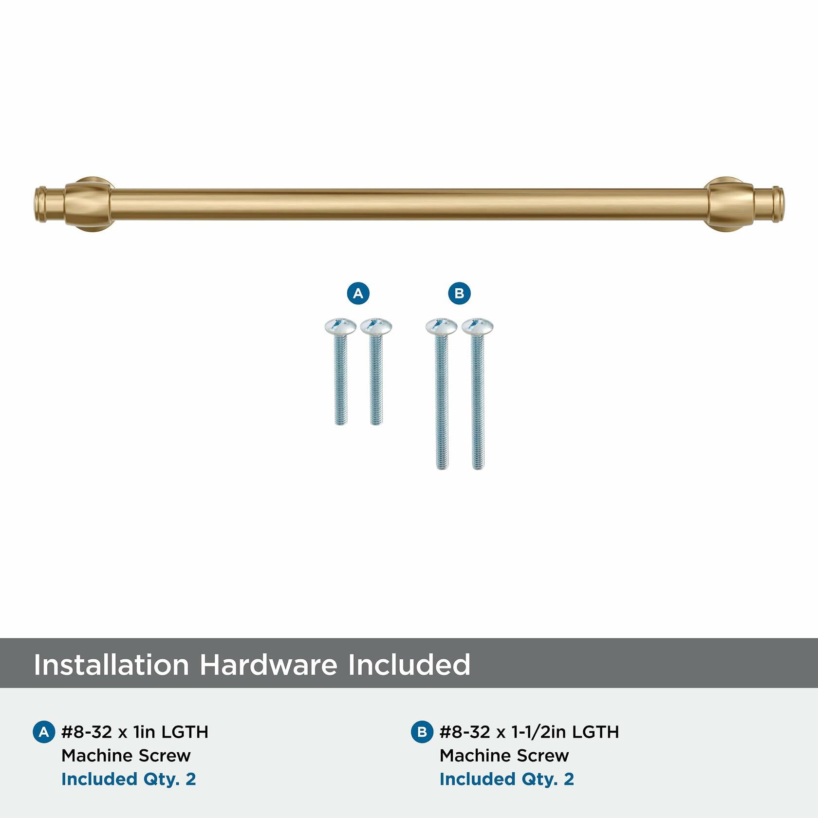 Amerock Winsome 10-1/16 inch (256mm) Center-to-Center Champagne Bronze Cabinet Pull, BP36772CZ