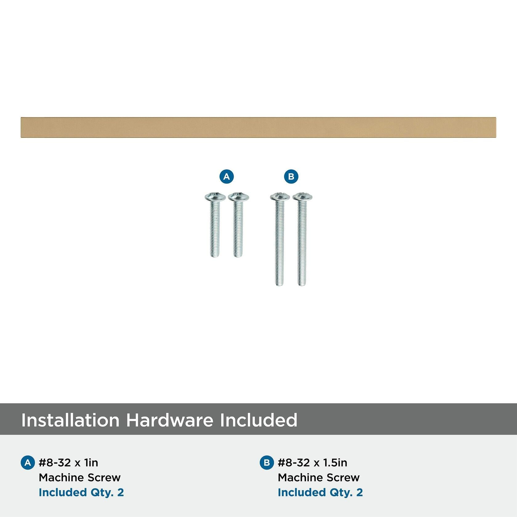 Amerock | Cabinet Pull | Champagne Bronze | 8-13/16 inch (224 mm) Center-to-Center | Monument | 1 Pack | Drawer Pull | Cabinet Handle | Cabinet Hardware