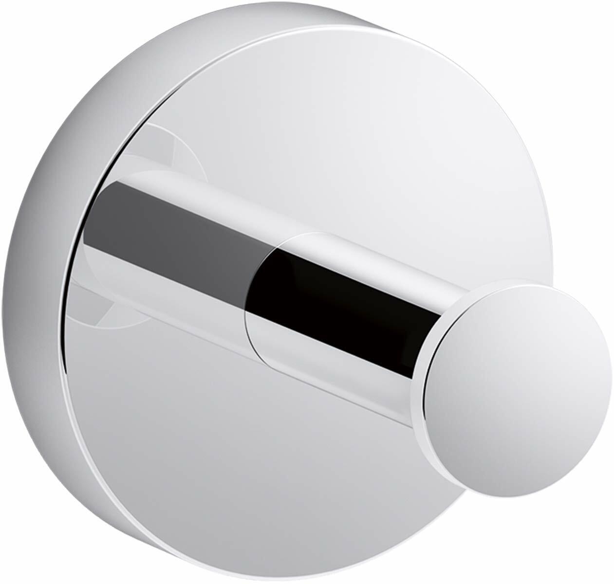 KOHLER 27290-Cp Elate Robe Hook, Polished Chrome
