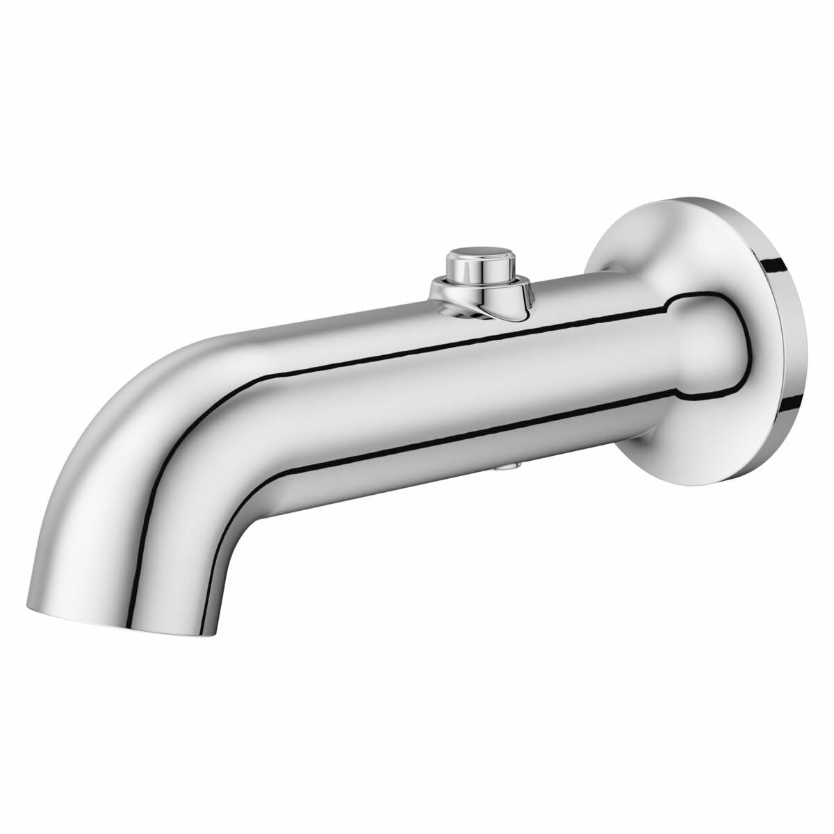 Pfister TBS-06SHW Modern Round 7-1/8" Integrated Diverter Tub Spout - Polished Chrome