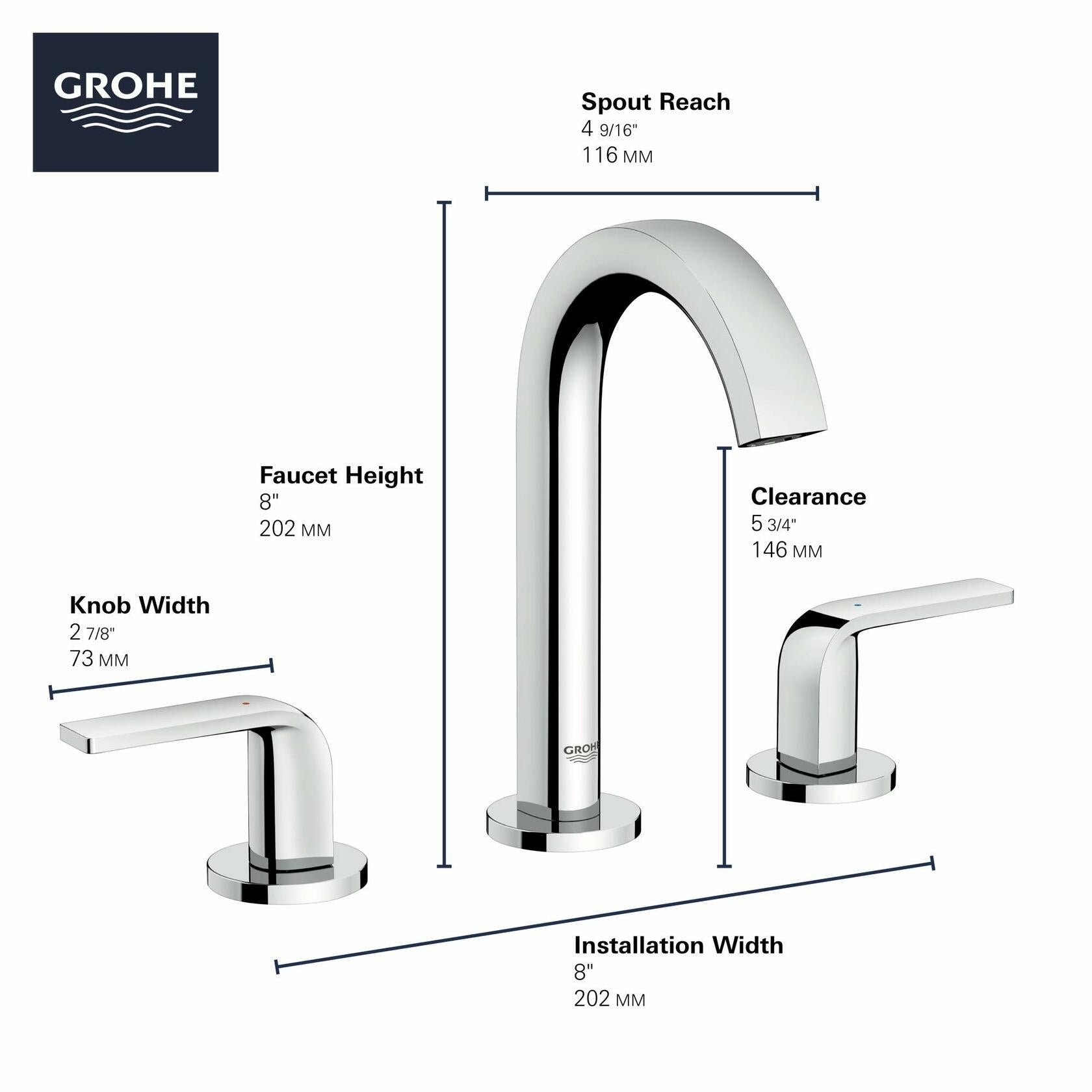 Grohe 20597000 - Bathroom Sink Faucets Faucet