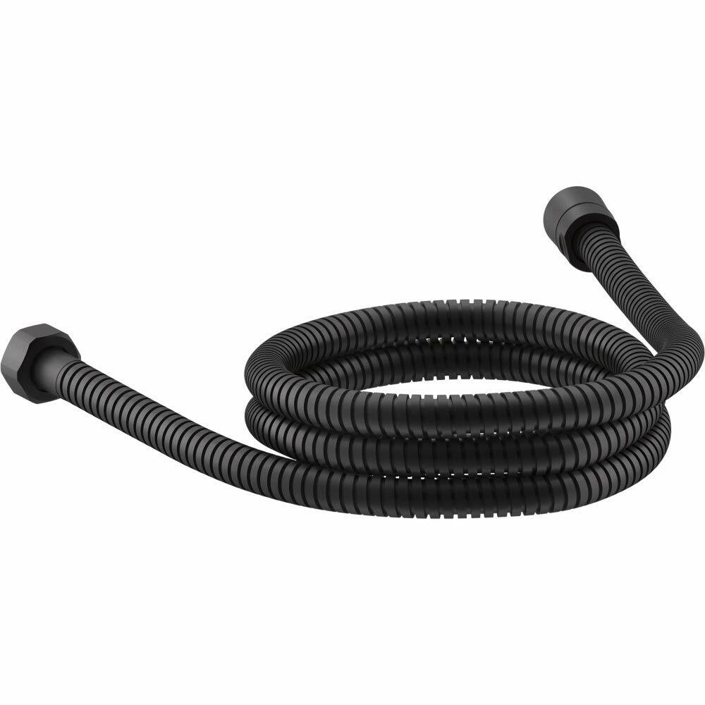 KOHLER K-8593-BL MasterShower 72" Metal Shower Hose, Durable Construction, Flexible Use, Matte Black