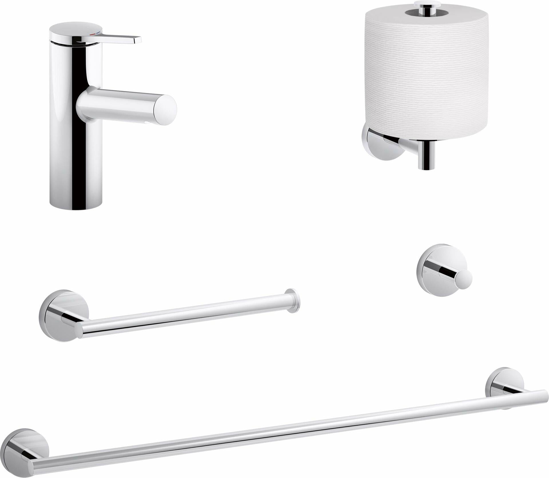 KOHLER 27290-Cp Elate Robe Hook, Polished Chrome