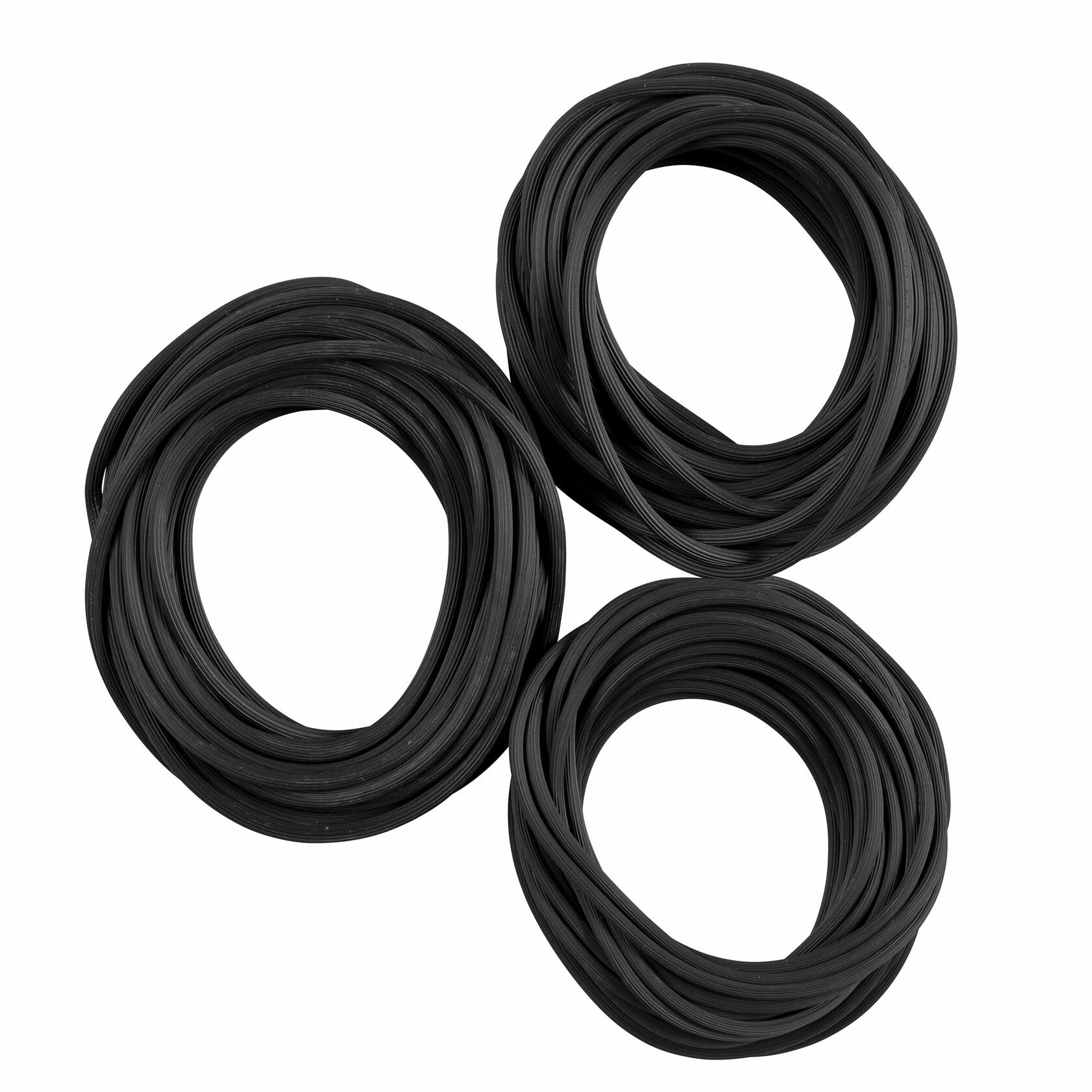 M-D Building Products 14165 0.125 in., 0.14 in., 0.16 in. x 20 ft. Black Window Screen Spline Variety Pack