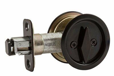 National Hardware N350-355 Oil Rubbed Bronze Pocket Door Latch