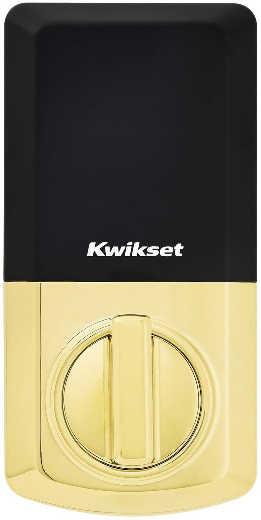 Kwikset 9260TRL-15S Traditional SmartCode Keypad Electronic Deadbolt SmartKey Satin Nickel Finish