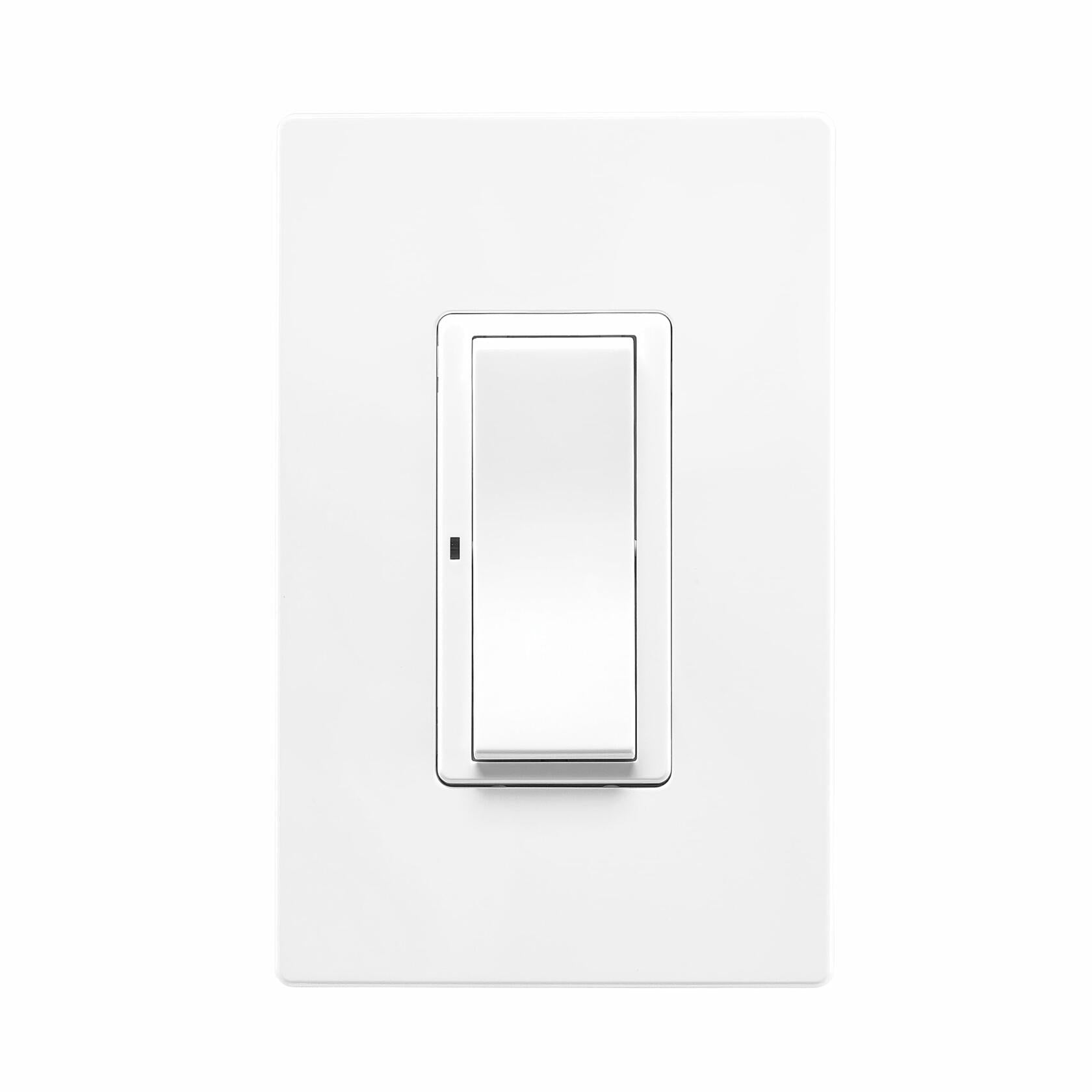 Eaton Wi-Fi Smart Home Switch, Works with Hey Google and Alexa Without Wallplate, White