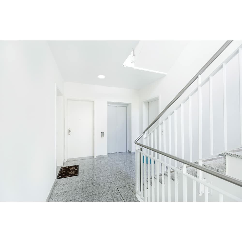 HALO LCR6219FSE010MW Commercial Canless LED Recessed Light Selectable 2700K, 3000K, 3500K, 4000K, 5000K CCT 2100 Lumens, 6 Inch, White