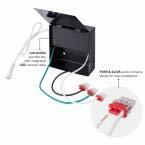 Commercial Electric Ultra Slim 4 in.Color Selectable New Construction and Remodel Canless Recessed Integrated LED Kit Oil Rubbed Bronze,91472