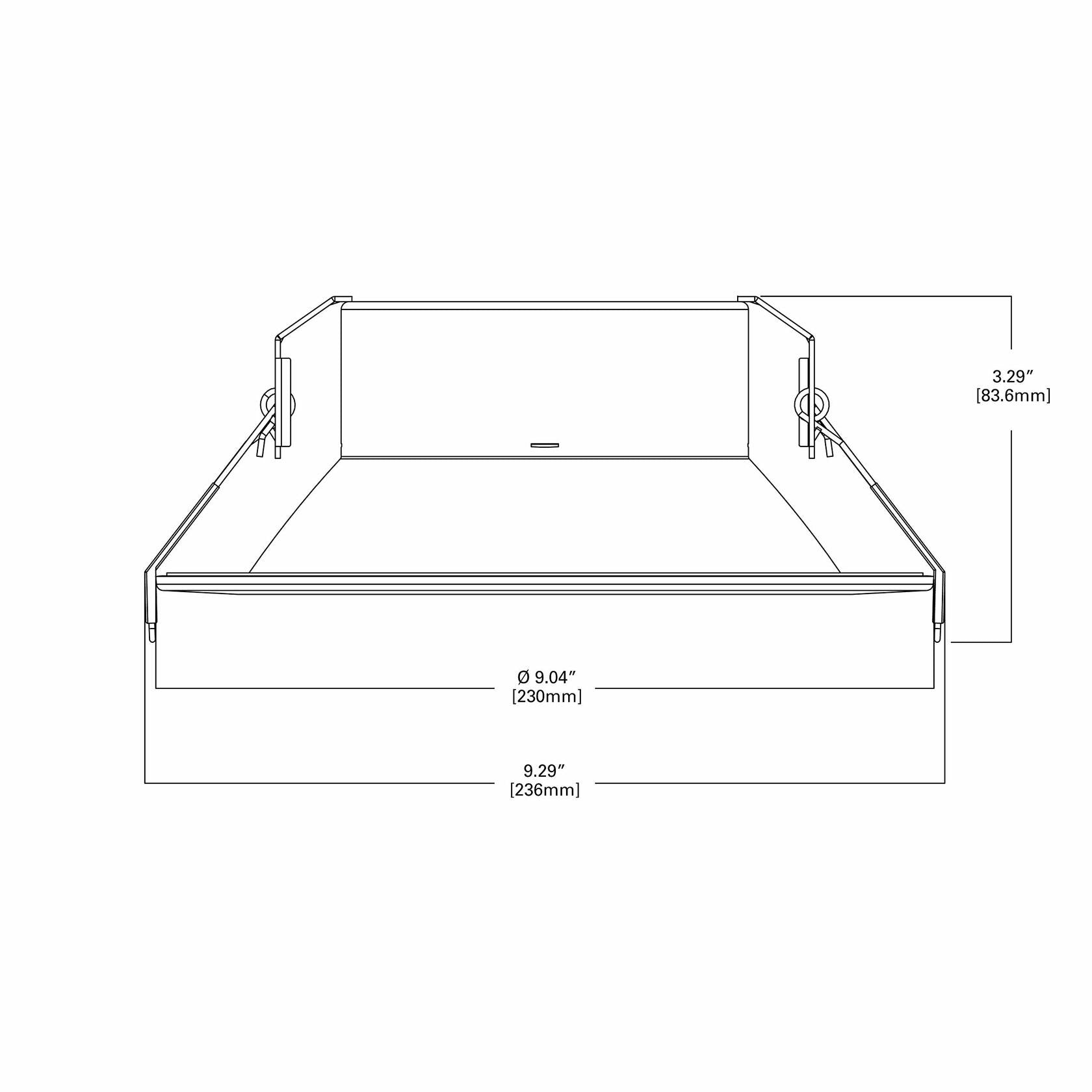 HALO LCR8509FSE010MW Canless LED Recessed Light Selectable 2700K, 3000K, 3500K, 4000K, 5000K CCT 5000 Lumens Commercial 8 Inch White
