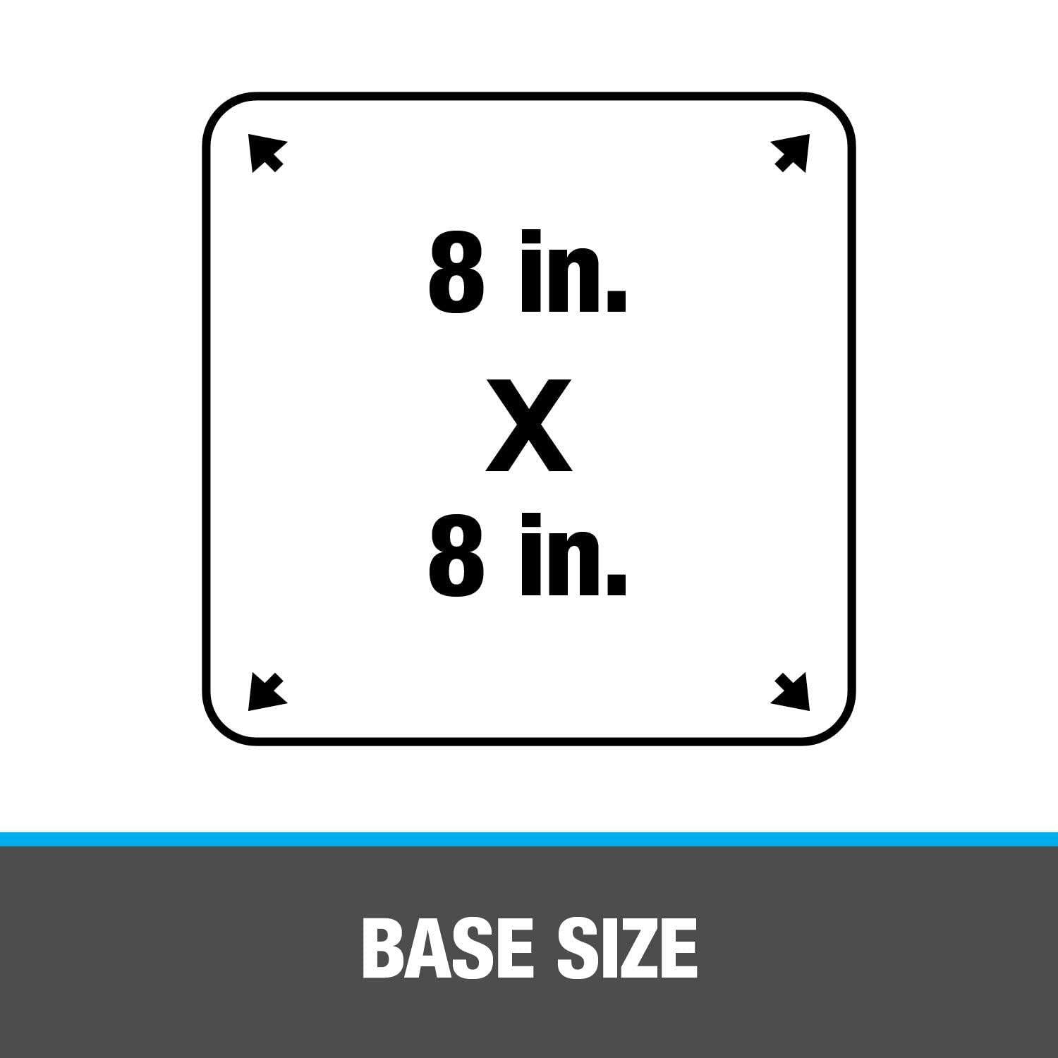 Oatey 1/4 in. to 4 in. Retro Master Flash 8 in. x 8 in. Base Roof Flashing