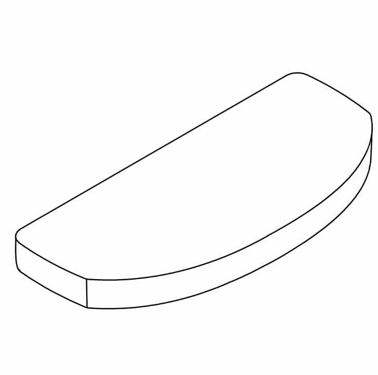 Closed Coupled Tank Cover