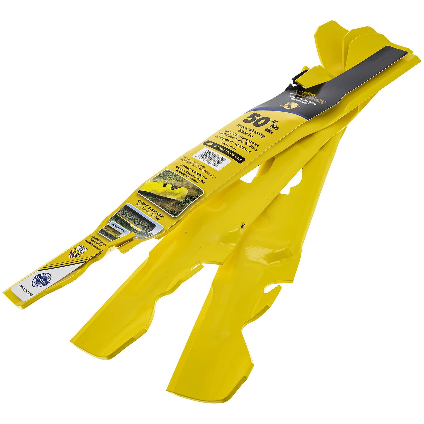 CUB CADET 490-110-C204 Xtreme Blade Set 50" Deck Ultima ZT1-50 Zero-Turn Lawn Mowers
