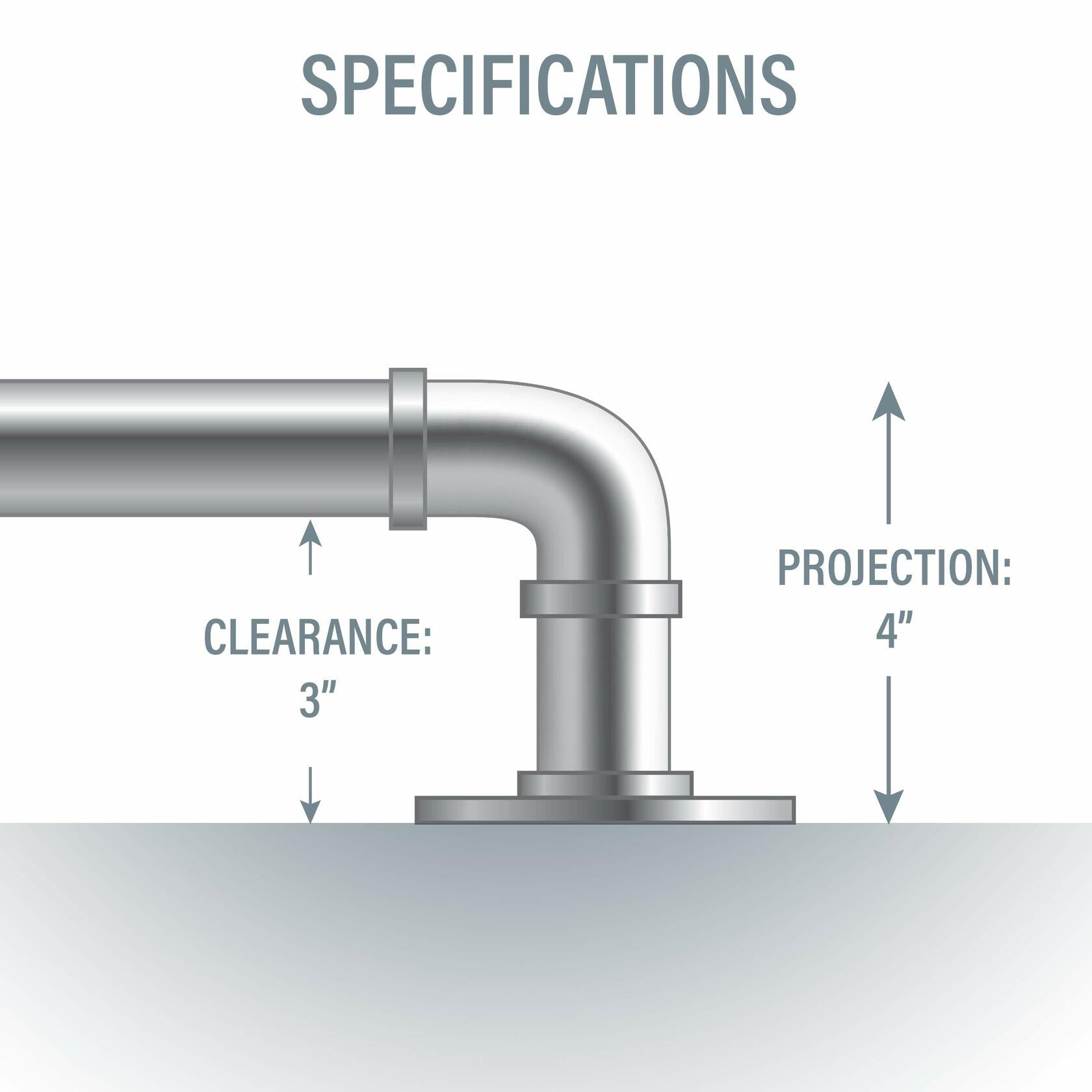 Rod Desyne BOT100-844 1 inch Blackout Curtain Rod, 84-120 inch, Antique Brass