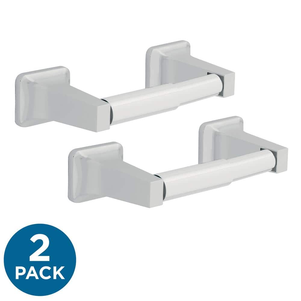 Franklin Brass Futura Bath Toilet Paper Holder Chrome Finish 2 Pack