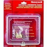 Honeywell Home CG511A - Thermostat guard - medium  with inner shelf to prevent tampering - clear