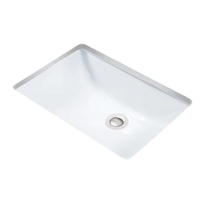 Miseno 18 x 24 in. Undermount Bathroom Sink with Overflow Mounting Clips  White