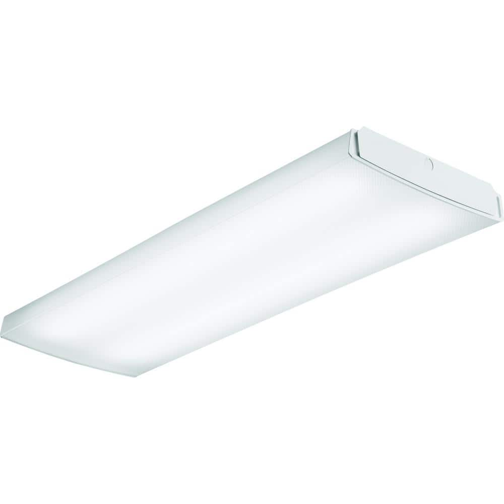 LBL 4 ft. 7000 Lumens Integrated LED Dimmable White Wraparound Light, 4000K